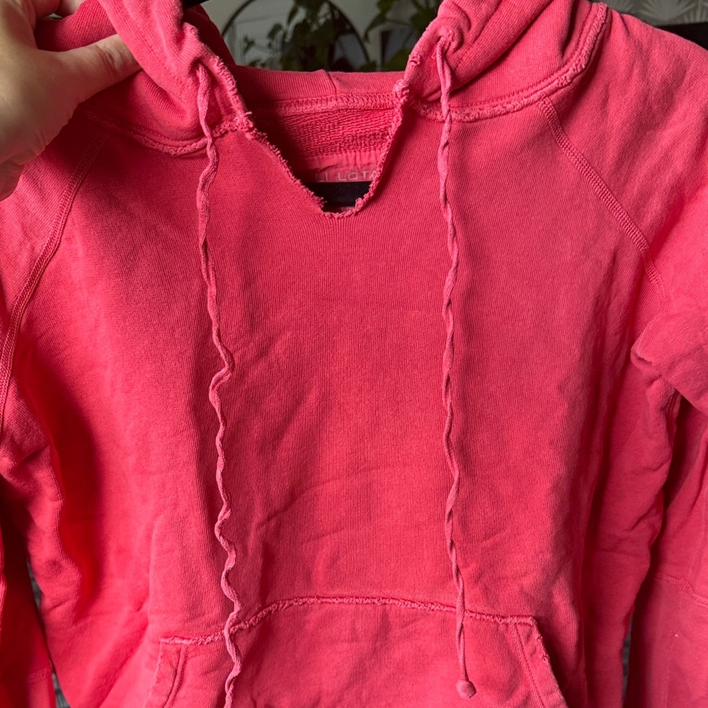 Nili Lotan Vibrant coral Hoodie - Picture 2 of 3